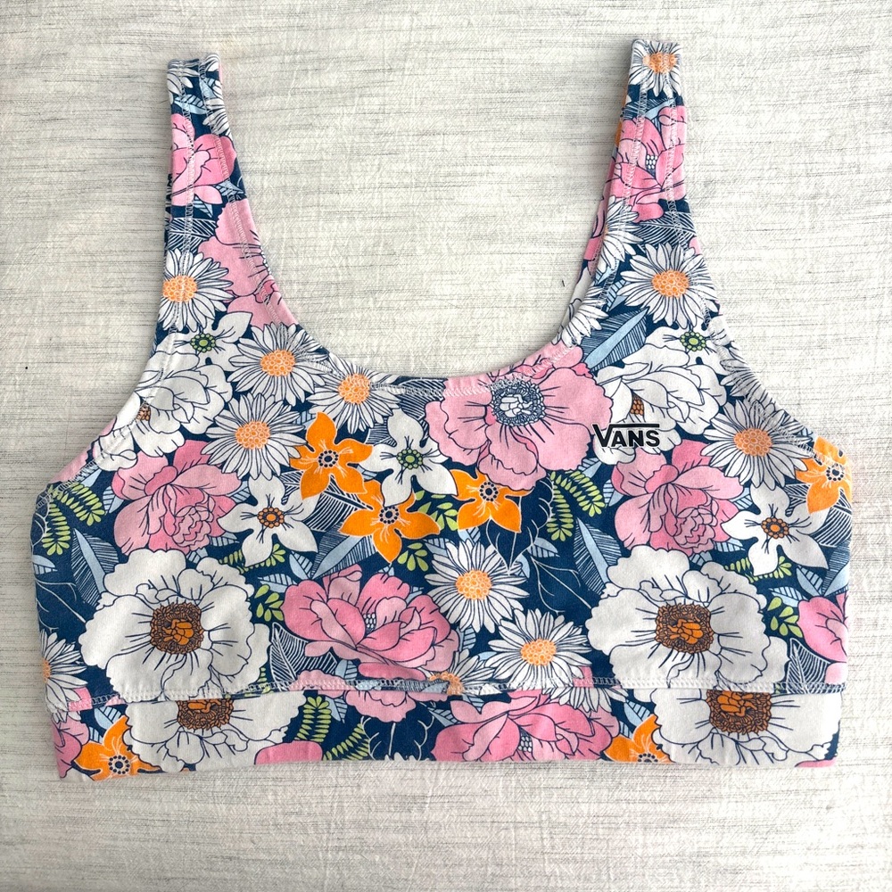 Vans Floral Sports Bra